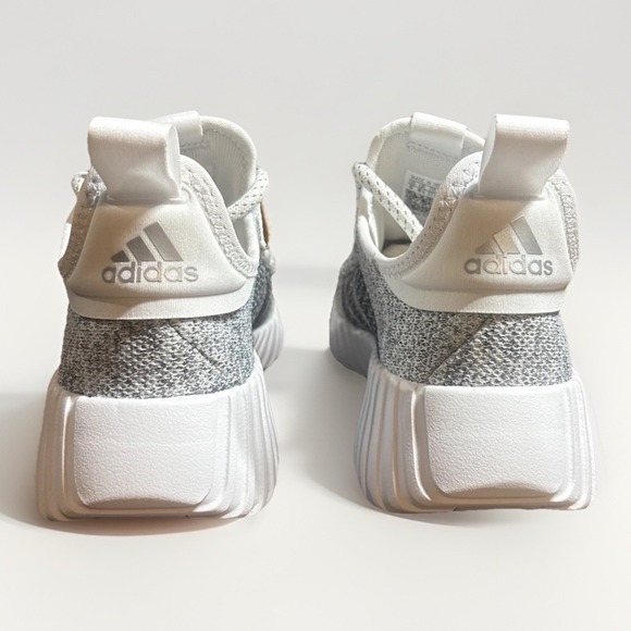 Adidas Kaptir Flow Women's Size 6 Athletic Shoes White Gray Casual Sneakers - Picture 5 of 9